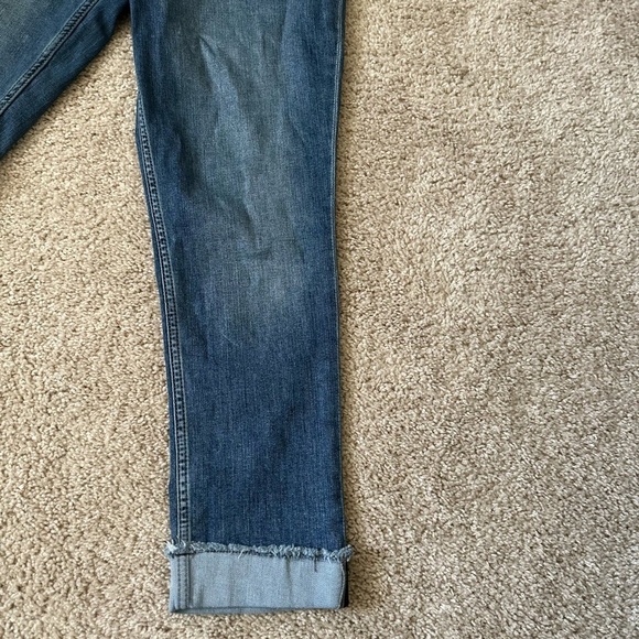 Lee Indigo Crop Jeans 12 EUC - Picture 6 of 9